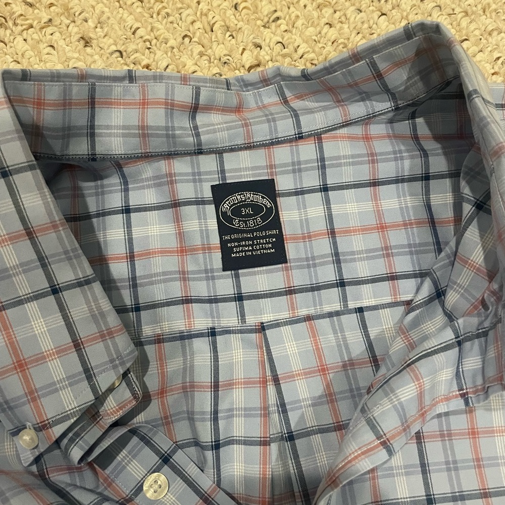 Brooks brothers long sleeve button down